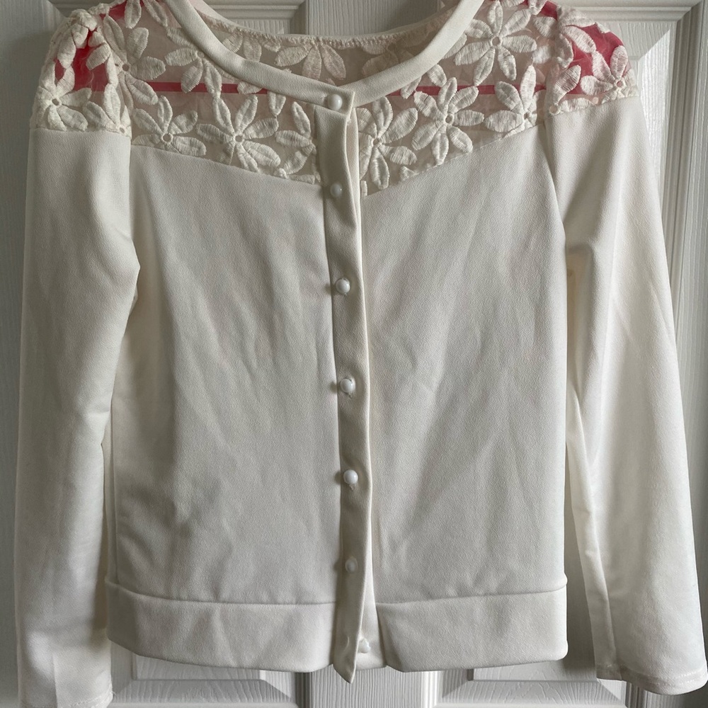 White Cardigan